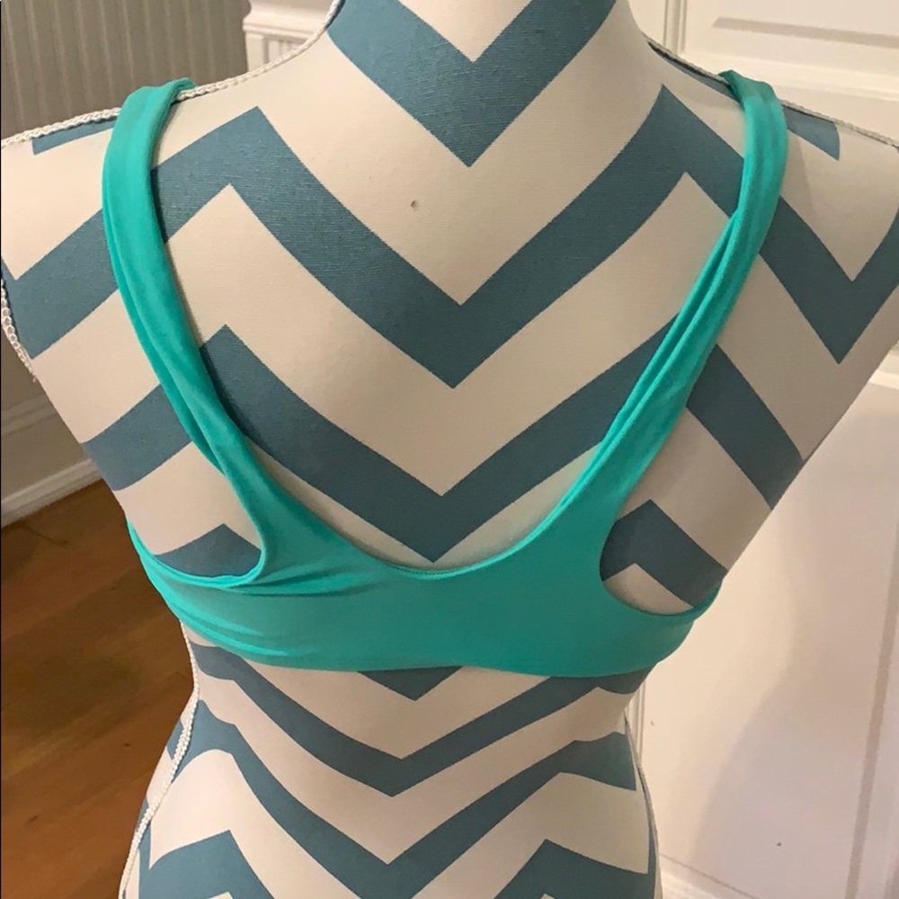 Teal Bikini Size Small Bottom Large Top - Picture 3 of 3